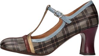Chie Mihara Pycoli Leren Pomp - Dames - Pumps - Veelkleurig - 37 EU - Leer - Schoenen