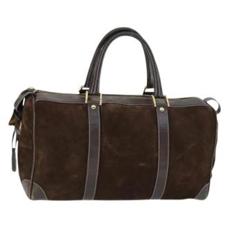 Gucci Pre-owned Weekend Bags, female, Brown, Size: ONE SIZE Pre-owned Weekend Bag