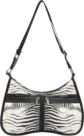 Roberto Cavalli Shoulder Bags, female, Black, Size: ONE SIZE Torino Matelass&eacute;