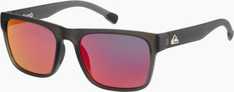 Quiksilver Mens Quiksilver Mens Patrol Sunglasses - Matte Crystal Grey Ml Diamond - Size: ONE size
