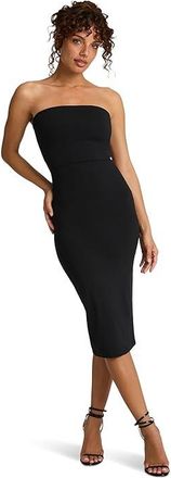 Commando Butter Luxe Strapless Midi Dress Womens Dress Black : SM, Elastane