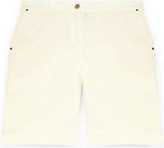 Fiorella Rubino Mujer, Pantalones cortos, Blanco, Talla: 2XL