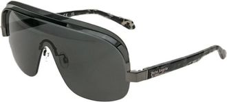 Palm Angels Unisex Black Shield Sunglasses PERI10IKING 7607