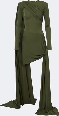 New Arrivals Draped gathered minidress