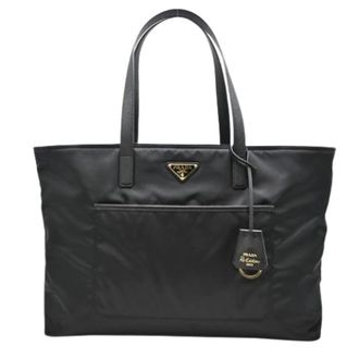 Prada Pre-owned Vintage Tote Bag - Dames - Vintage Shopper - Zwart - ONE Size - Nylon - Vintage