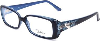 Pucci Glasses, female, Blue, Size: ONE SIZE Blue Plastic Womens Watch Frame