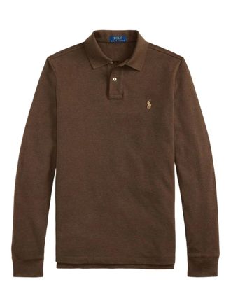 Polo Ralph Lauren Polo a maniche lunghe - Marrone