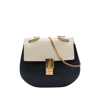 Chlo&eacute; Tweedehands leren schoudertassen - Dames - Pre-owned - Veelkleurig - Maat: ONE Size Leer
