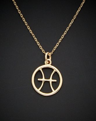Italian Gold, Inc 14K Italian Gold Pisces Zodiac Necklace