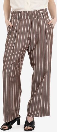 Myths Pantaloni a righe moro