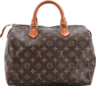 Louis Vuitton Speedy Handbag Monogram Canvas 30 satchel - Bruin