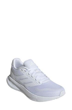adidas Runfalcon 5 Running Sneaker in White/White/White at Nordstrom Rack, Size 5.5