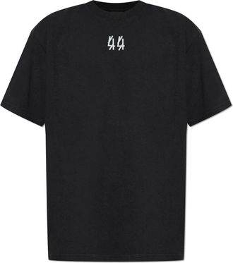 44 Label Group Hombre, Camisetas, Negro, Talla: S