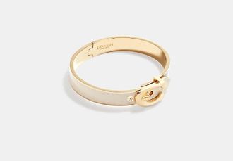 Coach Signature Buckle Bangle