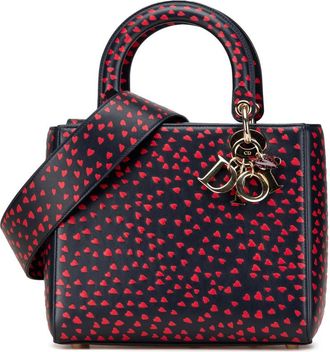 Dior Pre-owned Dior Medium Calfskin I Love Paris Lady Dior 04-MA-0231