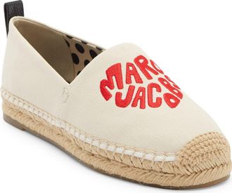 Marc Jacobs The Marc Heart Espadrille Flat in Natural at Nordstrom Rack, Size 10Us / 40Eu