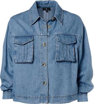 Mart Visser Berry Blouse Denim Blauw