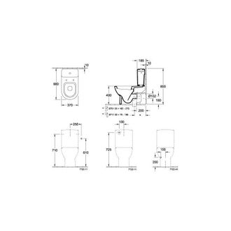 Villeroy & Boch Villeroy&boch - Cisterna Villeroy Und Boch Subterr&aacute;neo, Blanco, 77231101
