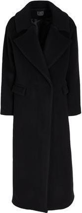 8 by YOOX DOUBLE-BREASTED WOOL COAT