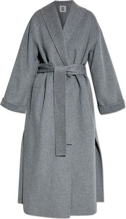 By Malene Birger Trullem jas - Dames - Jas met riem - Grijs - XS - Wol - Jassen