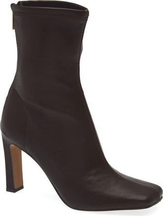 Steve Madden Khelan Square Toe Bootie in Brown at Nordstrom Rack, Size 6.5