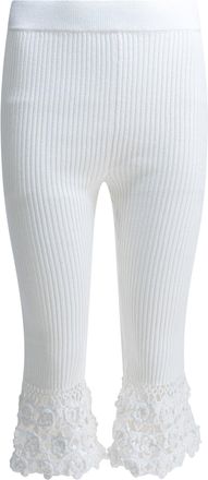 Ganni gewebte Strick-Leggings