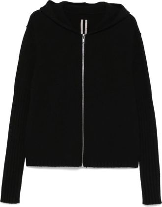 Rick Owens Felpa con zip - Nero