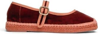 Penelope Chilvers Velvet Espadrille Mary Jane in Marmalade at Nordstrom, Size 9Us