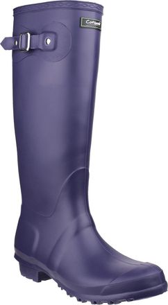 Cotswold Sandringham Pvc Paarse Regenlaarzen
