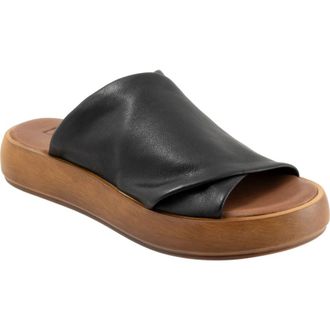 Bueno Jaxon Slide Sandal in Black at Nordstrom Rack, Size 10.5-11Us / 42Eu