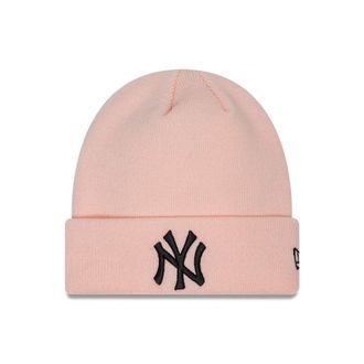 New Era New York Yankees MLB League Essential Cuff Knit Rose Beanie