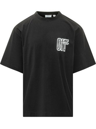 Off-white Black Crew Neck T-Shirt