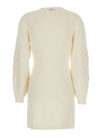 Twinset Madreperl Dress - White