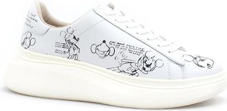 MOA Master Of Arts Leather Sneaker - Dames - Sneakers - Wit - 39 EU - Leer - Schoenen