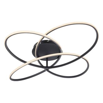 Globo Lighting Globo Lighting - Globo - Plaf&oacute;n - Panda - Negro - Metal - &Oslash; 80cm - Led - 67201s-60