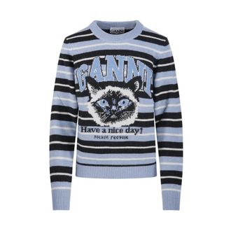 Ganni Mujer, Jerseys, Multicolor, Talla: S