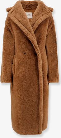 Max Mara Cappotto Teddy in cammello e seta - MAX MARA - gender_Woman