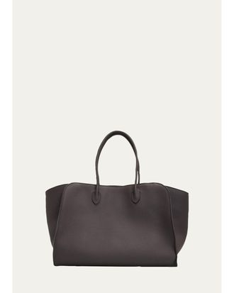 The Row Marlo 17 Tote Bag in Grain Leather