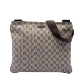 Gucci Pre-owned Crossbody Bag - Dames - Pre-owned - Beige - Maat: ONE Size Leer