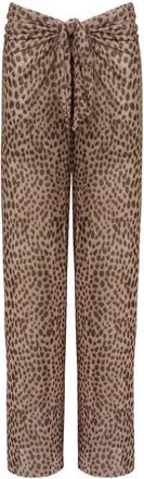 Vix Pareo Cover-Up Pants in Brown Multi at Nordstrom, Size X-Large