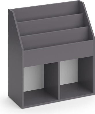 Vicco Librer&iacute;a Luigi, Gris, 72 X 79 Cm, Vicco