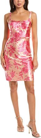 Rene Ruiz Printed Knit Mini Dress