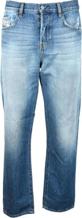 Diesel D-Viker Regular Fit Jeans - Light Blue