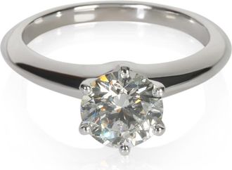 Tiffany & Co. Pre-Owned Tiffany & Co. 1.2 ct Round Brilliant Diamond Engagement Ring