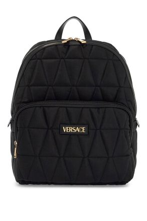 Grey versace backpack hotsell