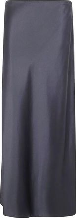 Joseph Isaak Long Skirt Silk Satin