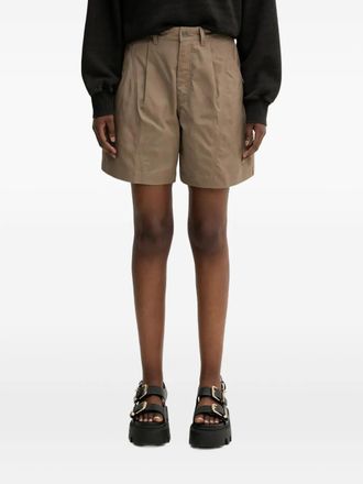 Fjällräven Shorts sartoriali con pieghe - Toni neutri