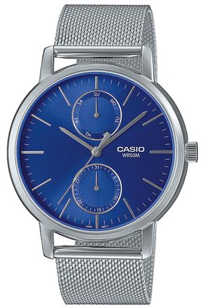 Casio Collection Mens Silver Watch MTP-B310M-2AVEF Stainless Steel (archived) - One Size