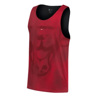 Nike Chicago Bulls Standard Issue Jersey University Red Black II5551-657