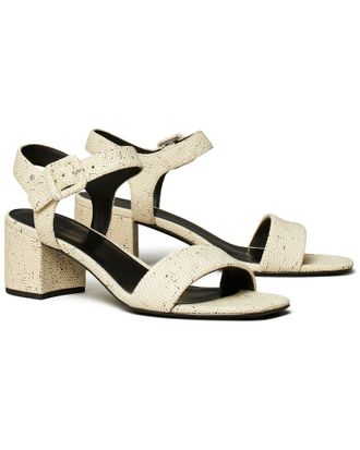 Tory Burch Double T City Leather Sandal